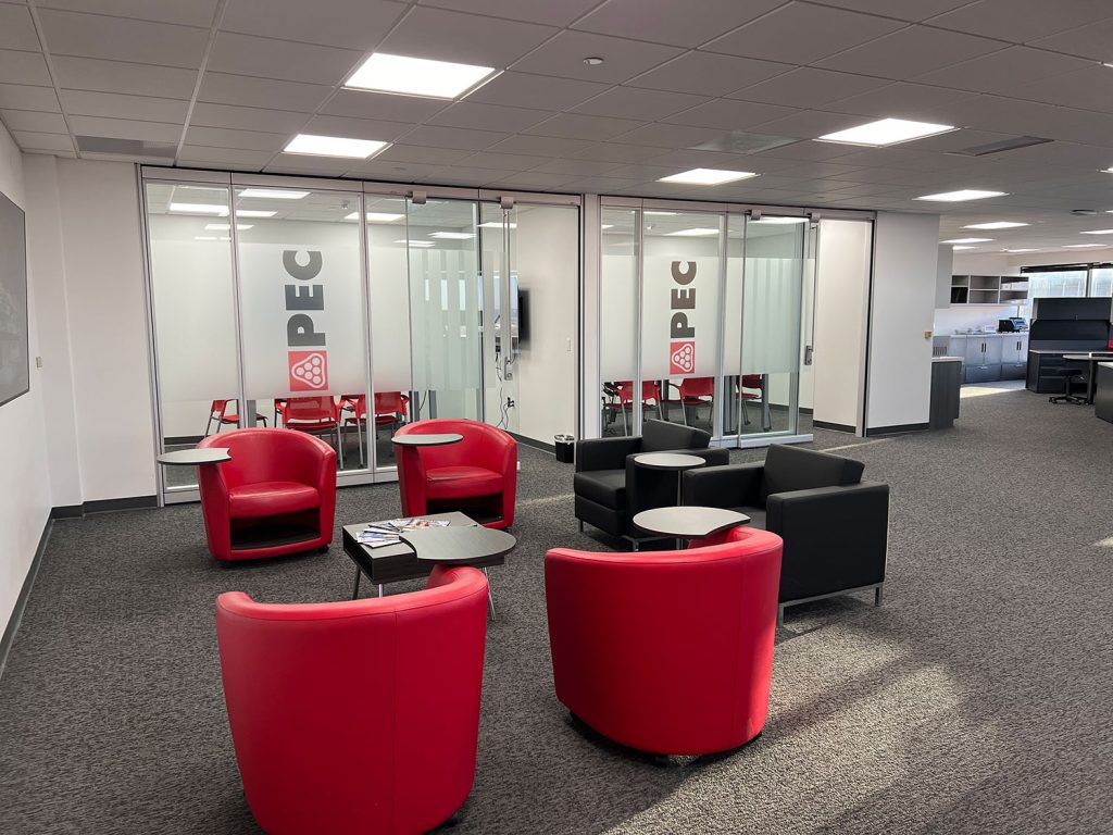 Meeting space in PEC Kansas City office