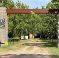 Camp Kanza main entrance
