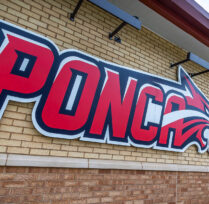 Large Ponca City sign