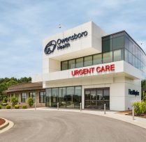 Owensboro Healthplex exterior shot of Urgent care entrance-Healthcare Facility