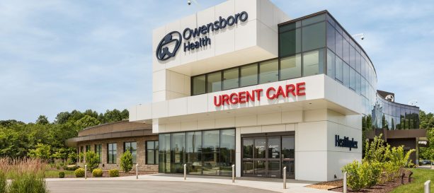 Owensboro Healthplex exterior shot of Urgent care entrance-Healthcare Facility
