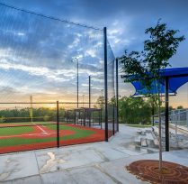 challenger sports complex-OK-day time field view from bleachers