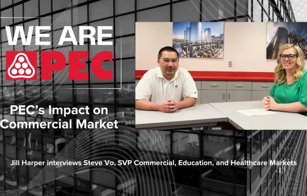 We Are PEC title card showing Steve Vo sitting at a table