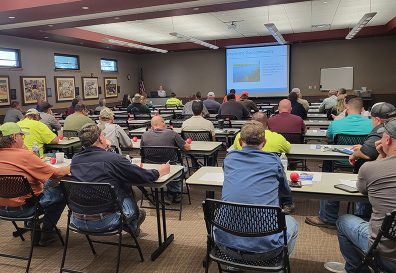 A room of people attending an MS4 Training