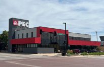 Exterior of PEC 340 building