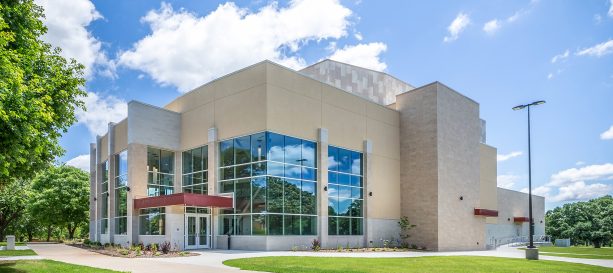 Exterior of college building