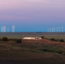 Side view of building from afar