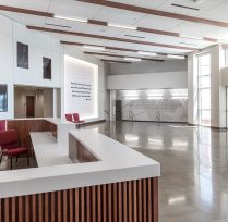 Interior front entrance from the side