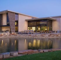 Exterior view of building during dusk
