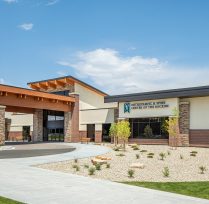Exterior front entrance of building