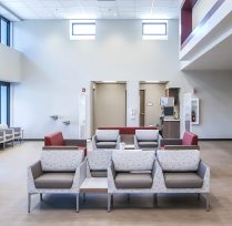 Blackwell Hospital lobby and waiting area