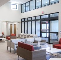 Blackwell Hospital lobby and waiting area