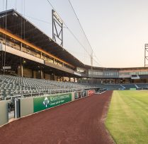 Side of playing field