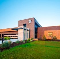Exterior of Windsor police station building