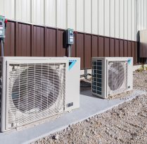 Exterior HVAC systems