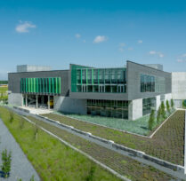 Outside of Dolese building