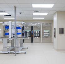 Open supplies and lab area