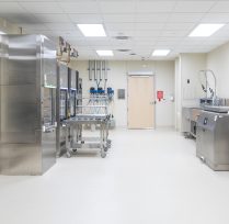 Back lab area with equipment