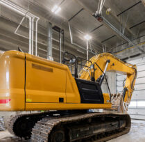 Large machine in shop