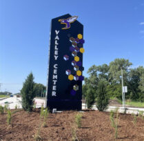 Valley Center roundabout structure